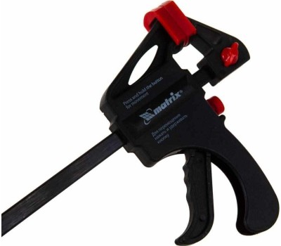 Струбцины MATRIX Струбцина универсальная, быстрозажимная, F-образная, 150 х 265 х 45 мм, пластиковый корпус 20561