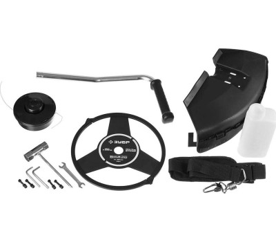 Триммер бензиновый ЗУБР КРБ-1000 бензокоса, 1 кВт / 1.35 л.с., 33 см3 (2 коробки)