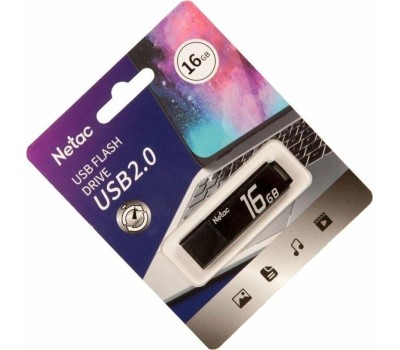 флешка NETAC 16GB NT03U351N-016G-20BK