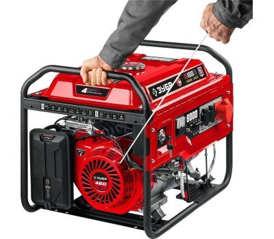 Генератор бензиновый ЗУБР СБ-8000Е-3 Генератор бензиновый