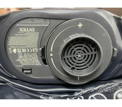 Надувные кровати INTEX Кровать флок Квин комфорт, 152х203х56см, 220в, встроенный насос, 64418 108-010