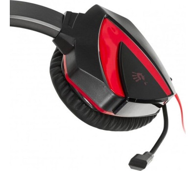 Наушники - геймерские A4TECH Bloody G500 черный/красный
