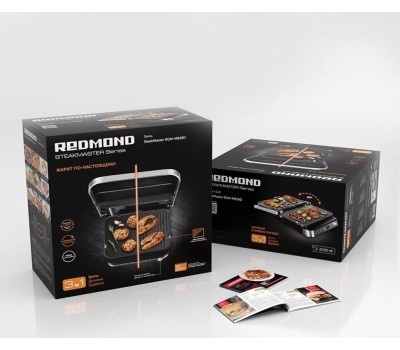 Гриль-пресс REDMOND STEAKMASTER RGM-M819D, Серебро