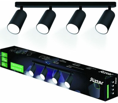 Светильники настенно-потолочные накладные RITTER 59936 4 Arton 4хGU10
