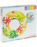 Круг для плавания INTEX Круг надувной для плавания 97 см. (в коробке) Прозрачный с ручками (3 вида). Арт. 58263NP