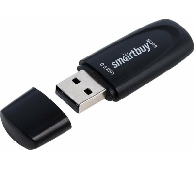 USB-флеш SMARTBUY (SB064GB3SCK) UFD 3.0/3.1 064GB Scout Black