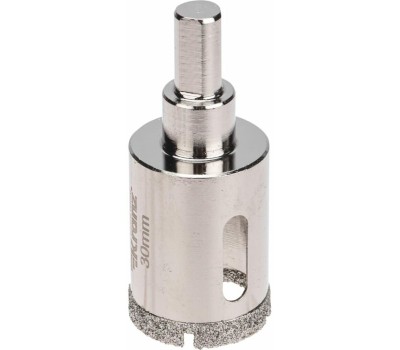 Коронка KRANZ (KR-92-0010) Коронка алмазная 30мм по керамограниту с центровочным сверлом