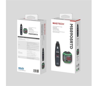 Тестер MASTECH (13-1265) Тестер розеток, детектор автоматов MS5905RTD