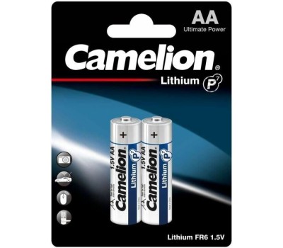 Батарейки CAMELION (15241) Lithium BL2 FR6 (FR6-BP2, батарейка,1.5В)