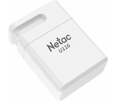 NETAC Флеш Диск 16GB U116 NT03U116N-016G-20WH USB2.0 белый