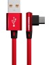 Кабель MORE CHOICE (4627151196985) K27m USB 2.1A microUSB красный - 1,0m