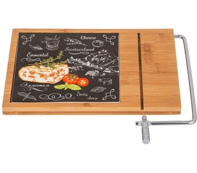 Доска разделочная LEFARD 263-1182 СЕКРЕТНЫЕ ИНГРЕДИЕНТЫ сырорезка черная 27,5*23*3см