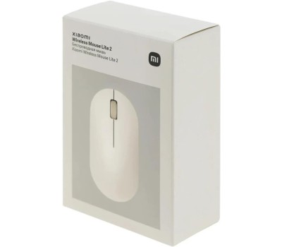 Мышь беспроводная XIAOMI Wireless Mouse Lite 2 White (BHR8915GL)