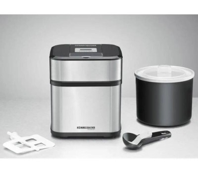 ROMMELSBACHER Мороженица IM 12, 12Вт, 1500мл, серебристый/черный [00-00001436]