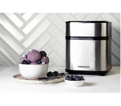 ROMMELSBACHER Мороженица IM 12, 12Вт, 1500мл, серебристый/черный [00-00001436]
