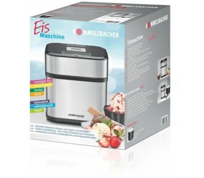 ROMMELSBACHER Мороженица IM 12, 12Вт, 1500мл, серебристый/черный [00-00001436]