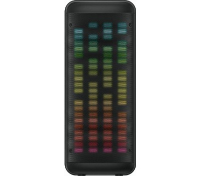 Минисистема HYUNDAI Музыкальный центр H-MC1236, 40Вт, с караоке, с микрофоном, Bluetooth, FM, USB, micro SD, черный