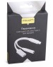 Переходник АТОМ (31043) USB Type-C-3,5 Jack/USB Type-C, серебряный