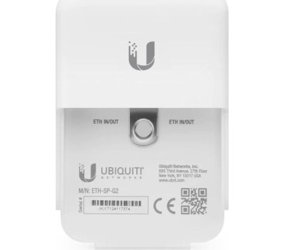 UBIQUITI Ethernet Surge Protector Gen 2 Грозозащита Ethernet уличная, 1 Гбит/с (ETH-SP-G2)