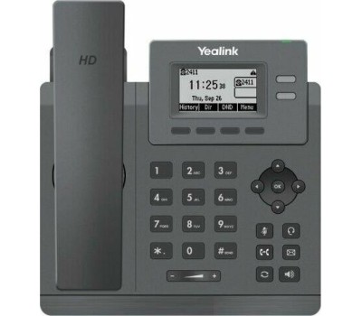 Yealink SIP-T31P, Телефон SIP 2 аккаунта, PoE, БП в комплекте (SIP-T31P)