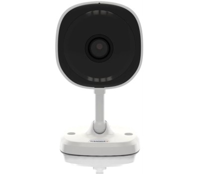 TRASSIR Камера видеонаблюдения IP TR-W2C1 + Cloud 1000, 1920х1080 pix, 2.8 мм, белый
