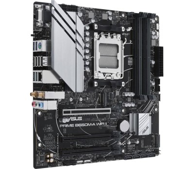 Материнская плата ASUS Материнская плата PRIME B650M-A WIFI II, Socket AM5, AMD B650, mATX, Ret