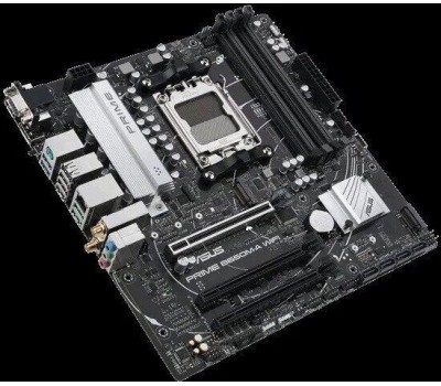 Материнская плата ASUS Материнская плата PRIME B650M-A WIFI II, Socket AM5, AMD B650, mATX, Ret
