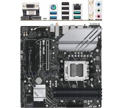 Материнская плата ASUS Материнская плата PRIME B650M-A WIFI II, Socket AM5, AMD B650, mATX, Ret