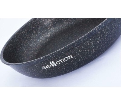 Сковорода KUKMARA Сковорода а/пр литая 28см Granit ultra original индукция ТМ