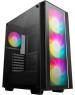 Корпус для ПК DEEPCOOL Корпус MidTower MATREXX 55 V4 черный (ATX, без БП, 2xUSB3.0, 3x140mm+1x120mm ARGB) (R-MATREXX55-BKADA4-G-4)