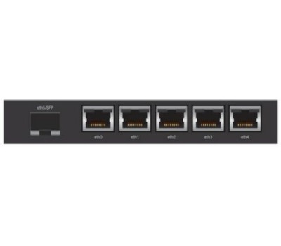 UBIQUITI ER-X-SFP Маршрутизатор 5x Ethernet, 1x SFP, раздача PoE