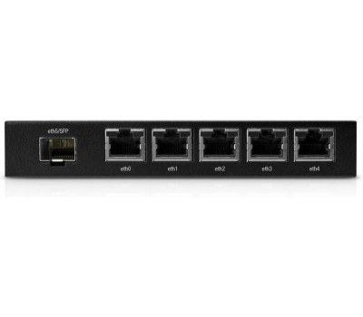 UBIQUITI ER-X-SFP Маршрутизатор 5x Ethernet, 1x SFP, раздача PoE