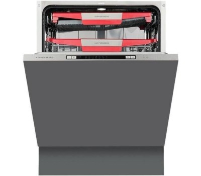 Встраиваемая посудомоечная машина KUPPERSBERG Встраиваемая посудомоечная машина GSM 6072, полноразмерная, ширина 59.8см, полновстраиваемая, загрузка 12 комплектов