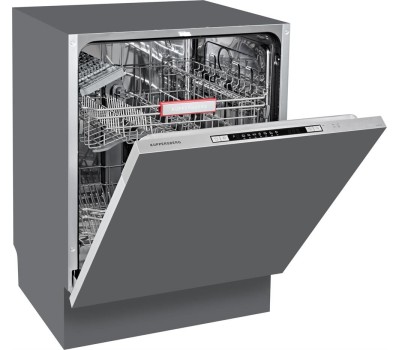 Встраиваемая посудомоечная машина KUPPERSBERG Встраиваемая посудомоечная машина GSM 6072, полноразмерная, ширина 59.8см, полновстраиваемая, загрузка 12 комплектов