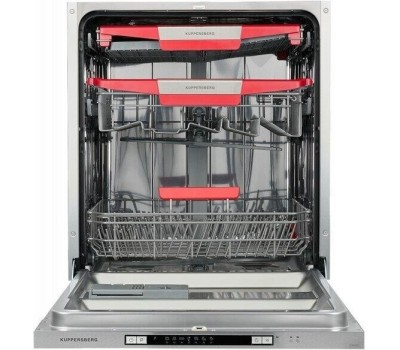 Встраиваемая посудомоечная машина KUPPERSBERG Встраиваемая посудомоечная машина GSM 6072, полноразмерная, ширина 59.8см, полновстраиваемая, загрузка 12 комплектов