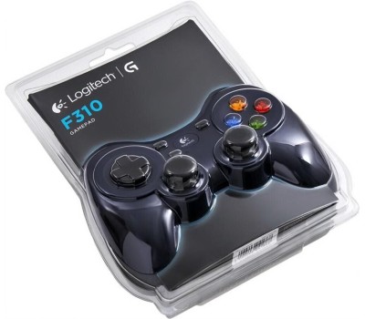 LOGITECH Геймпад проводной F310 синий [940-000112]