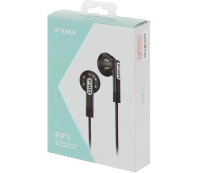 Наушники-гарнитура вкладыши FIIO Наушники FF1 black, 3.5 мм, вкладыши, черный [80003354]