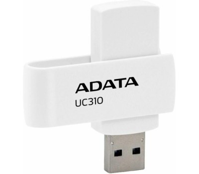 Флешка A-DATA Флешка USB UC310 128ГБ, USB3.2, белый [uc310-128g-rwh]