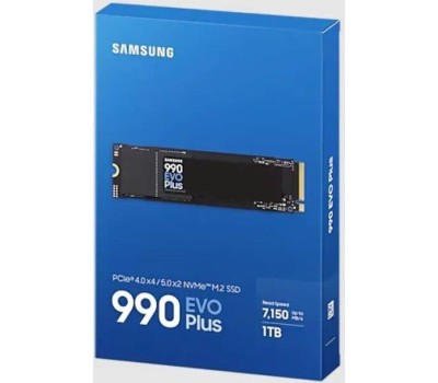 Накопитель SSD SAMSUNG SSD накопитель 990 EVO Plus 1ТБ, M.2 2280, PCIe 4.0 x4, NVMe, M.2 [mz-v9s1t0bw]