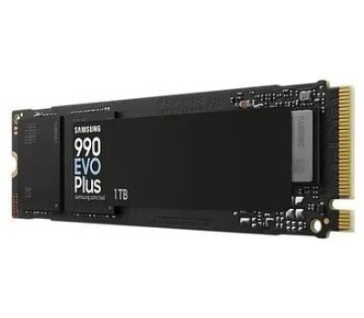 Накопитель SSD SAMSUNG SSD накопитель 990 EVO Plus 1ТБ, M.2 2280, PCIe 4.0 x4, NVMe, M.2 [mz-v9s1t0bw]