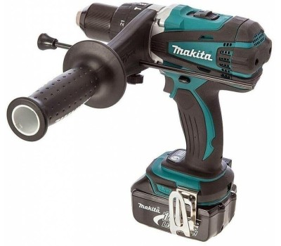 MAKITA Дрель-шуруповерт DDF458RFE, 3Ач, с двумя аккумуляторами