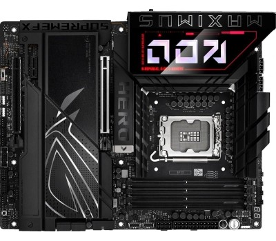 Материнская плата ASUS Материнская плата ROG MAXIMUS Z890 HERO BTF LGA1851 ATX 4хDDR5 PCIEx16 PCIEx4 PCIEx1 6xM.2 2xThunderbolt USB-C HDMI 2.5GLAN 5GLAN Wi-Fi 7