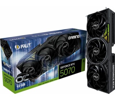 Видеокарта PALIT Видеокарта RTX5070 INFINITY 3 12GB GDDR7 192bit 3xDP HDMI 3FAN RTL