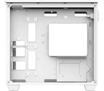 Корпус для ПК BLOODY Корпус mATX BD-CC117F, Mini-Tower, без БП, белый [bd-cc117f-wh]