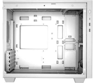 Корпус для ПК BLOODY Корпус mATX BD-CC117F, Mini-Tower, без БП, белый [bd-cc117f-wh]