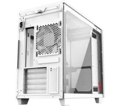 Корпус для ПК BLOODY Корпус mATX BD-CC117F, Mini-Tower, без БП, белый [bd-cc117f-wh]