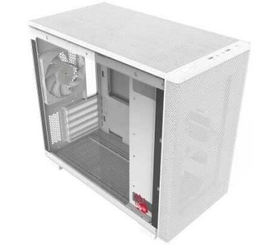 Корпус для ПК BLOODY Корпус mATX BD-CC117F, Mini-Tower, без БП, белый [bd-cc117f-wh]
