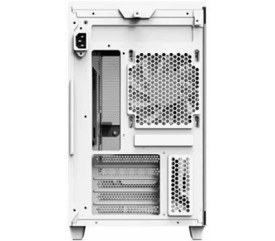 Корпус для ПК BLOODY Корпус mATX BD-CC117F, Mini-Tower, без БП, белый [bd-cc117f-wh]