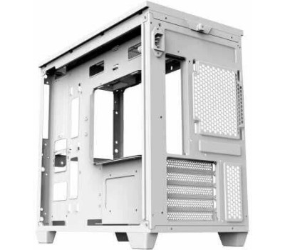 Корпус для ПК BLOODY Корпус mATX BD-CC117F, Mini-Tower, без БП, белый [bd-cc117f-wh]