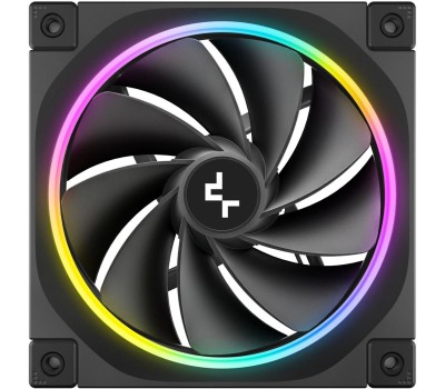 DEEPCOOL Вентилятор FL12R Reverse, 120мм, 4-pin, 2150об/мин, 33.9 дБ, ARGB, черный, Ret [r-fl12r-bkapn1-g]